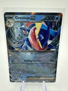 Greninja EX 41/142 Pokémon TCG Scarlet & Violet Stellar Crown Double Rare NM - Picture 1 of 2