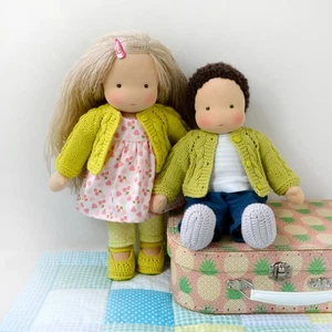 Muñeca clásica Waldorf PERSONALIZADA 13 pulgadas (33 cm) de alto. Muñeca Steiner personalizada - Imagen 1 de 21