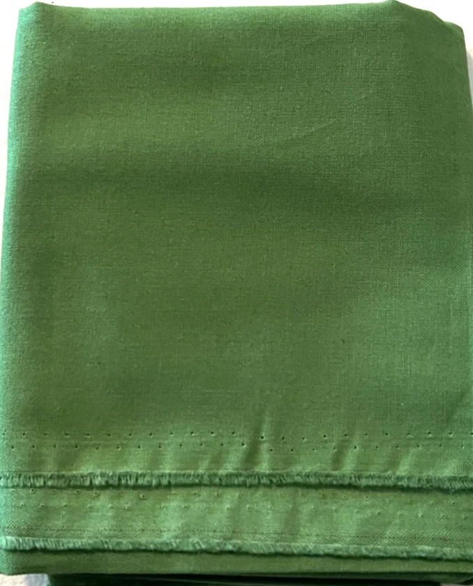 Tela de acolchado verde mar medio liso media yarda corte 18" x 45" 100 % algodón Foto 1 de 1