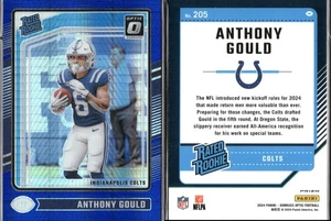 2024 Donruss Optic Football 200-300 Juego Completo Elige Tarjeta AZUL HYPER RC SOLAMENTE - Imagen 1 de 16