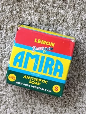 SAVON AMIRA CITRON AVEC L'HUILE VÉGÉTALE LEMON SOAP AMIRA - Photo 1/2