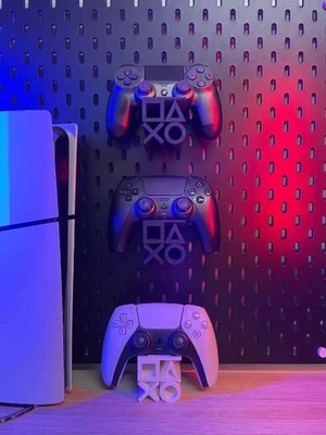 PS4 Controller Stand 3D Printed – Sleek Holder for DualShock 4 Gamepad - Image 1 of 4