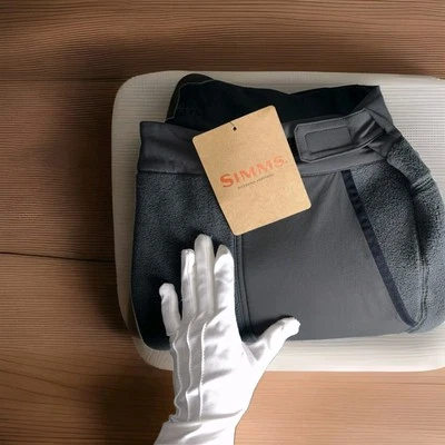 Simms Fjord Under Wader 抓绒裤灰色男式 3XL 钓鱼户外狩猎 — 第 1/4 张图片