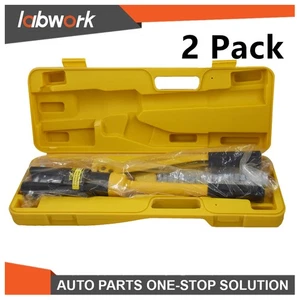 Labwork 16MT Hydraulic Crimper Wire Battery Cable Terminal Crimper 11 Dies 2Pack - Picture 1 of 13