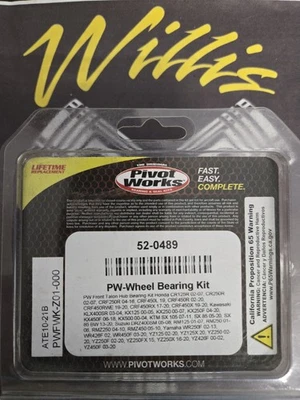52-0489 0215-1071 Pivot works Bearing and Seal kit for Talon Hub PWFWK-Z01-000 - Image 1 of 3