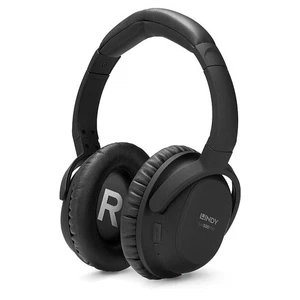 LINDY 73201 LH500XW Wireless Headphones with Active Noise Cancelling Black On Ea - Picture 1 of 6