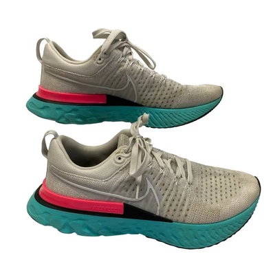 Nike React Infinity Run Flyknit 3 South Beach Running Shoes Men's 10 CT2357-005 - Image 1 of 4