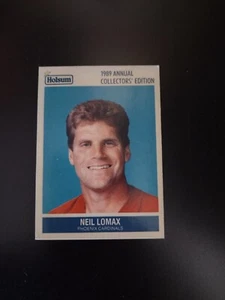 Neil Lomax Pheonix Cardinals Trading Card 1989 Holsum Collectors' Edition Rare - Picture 1 of 2