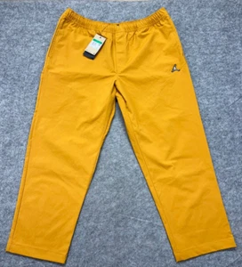 Nike Pants Men's XL Yellow Jordan Essentials Statement Woven DR3023-712 - Picture 1 of 12