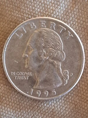 1995 p washington quarter - Image 1 of 2