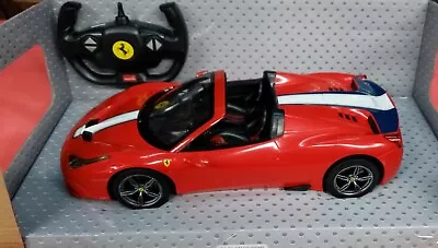 RASTAR   RC 1/14 - FERRARI 458 A SPECIALE - AUTO RADIO COMANDO - Immagine 1 di 2