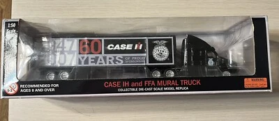 1/50 Case IH Semi With 60 Year Sponsorship & FFA Mural - Image 1 of 4