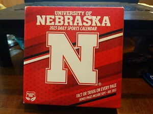 Turner Sports,  Nebraska Cornhuskers 2023 Desk Calendar - Picture 1 of 4