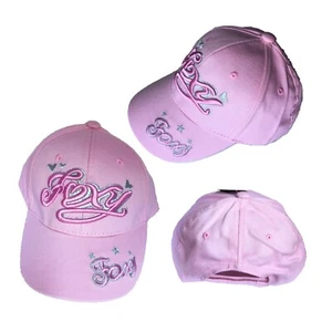 2 PINK “FOXY” YOUTH GIRL BASKETBALL CAP/HAT - Picture 1 of 6