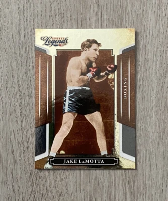 2008 Donruss Americana Sports Legends | Jake LaMotta | #13 | Boxing - Image 1 of 2