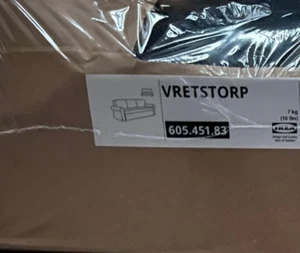 IKEA VRETSTORP 3er Schlafsofabezüge NEU 605.451.83 Kilanda dunkelblau - Bild 1 von 8
