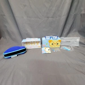 Cyxus Kids Blue Light Blocking Glasses Filter UV Eye Protection - Blue Frame - Picture 1 of 18