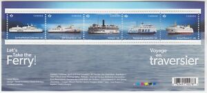Canada  - *NEW* Canadian Ferries Souvenir Sheet - 2023 - MNH
