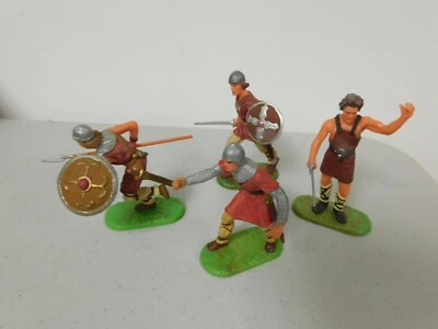 Hausser Elastolin 70mm Infantería Normanda x4 Lote 3 Foto 1 de 2