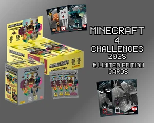 Panini Minecraft Challenges 4 TC (2025) - Limited Edition zum aussuchen - Imagen 1 de 10