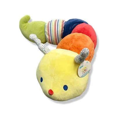 $130 GUND Tinkle Crinkle Jumbo Caterpillar Sensory Stimulating Stuffed Plush Toy - Image 1 of 4