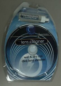 Circuit Electronics Wet Dry CD VCD DVD Disc Lens Cleaner Cleaning Fluid 