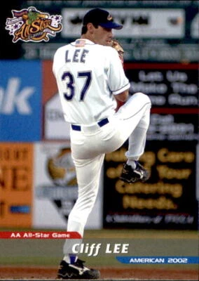 Tarjeta de béisbol 2002 AA All-Stars Grandstand #8 Cliff Lee Benton Arkansas AR Foto 1 de 2