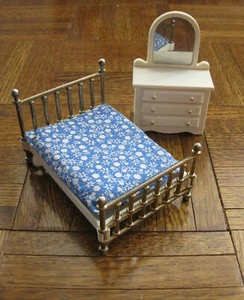 FISHER-PRICE VINTAGE 1970’S DOLL HOUSE DECORATOR BEDROOM SET - Bild 1 von 12