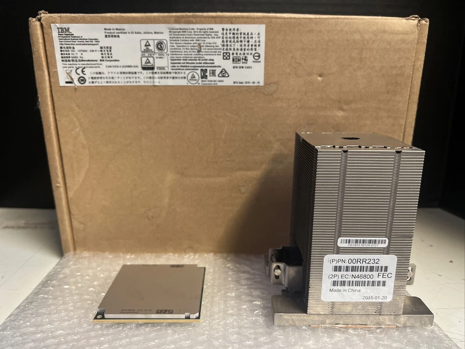Procesador IBM EPBA 4,02 GHz 32 núcleos POWER8 9080-MME/9119-MME CCIN 54EE Foto 1 de 1