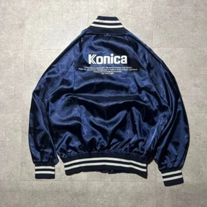 【Sukajan】90s Konica More Mini Stadium Jacket, Unused - Picture 1 of 5