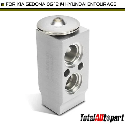 Válvula de expansión de aire acondicionado para Kia Sedona 2006-2012 2014 Hyundai Entourage lateral trasero Foto 1 de 4