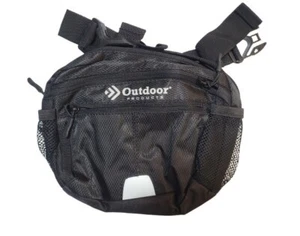 OUTDOOR WAIST BACK BLACK (25 x 18 x 10cm) - Picture 1 of 3