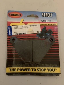 SBS Harley Davidson FL-XL Hvy Duty Ceramic Front Brake Disc Pads 513H.HF, '73-Up - Bild 1 von 2
