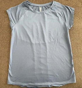 Camisa deportiva de manga corta para mujer MTA talla M azul - Imagen 1 de 3