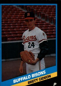 1988 Buffalo Bisons CMC #3 Brett Gideon