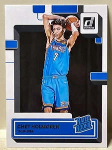 Chet Holmgren 2022-23 Donruss Rated Rookie #202 Thunder RC - Picture 1 of 3
