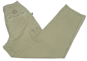 Columbia ROC Rugged Outdoor Chino Pants Mens (30X30) Canvas Pockets Fossil Green - Picture 1 of 8