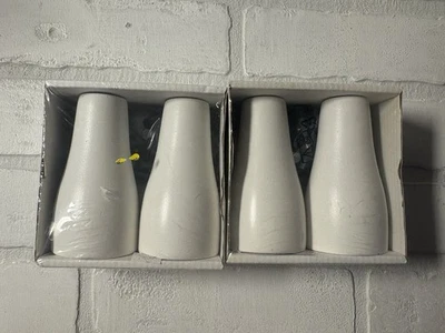 2 Packs of 2 IKEA KABBARP  Legs for BESTA Table Cabinet Wardrobe, White, 4" - Image 1 of 4