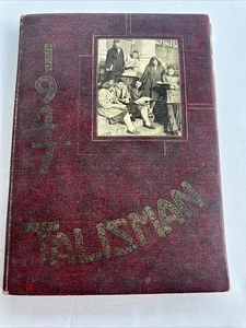 Vintage 1947 Rutland High School Yearbook Vermont VT Talisman - Picture 1 of 3