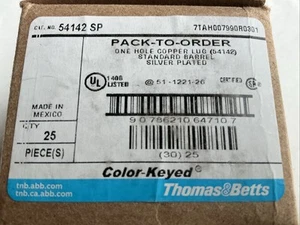 Asas Thomas&BETTS 54142 SP (caja de 25) - Imagen 1 de 3