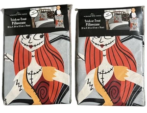 2 Stück: Nightmare Before Christmas Trick or Treat Kissenbezug 20x30" mit Griffen E7F - Bild 1 von 3