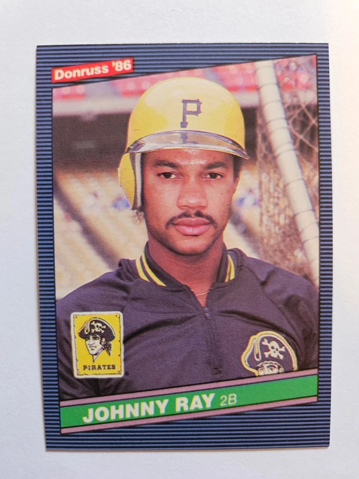 1986 DONRUSS JOHNNY RAY #186 NM - Image 1 of 1