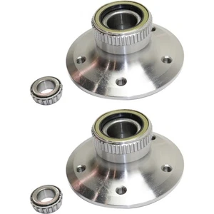 Wheel Hubs For 96-03 Mercedes Benz E320 Front LH RH with Bearing & ABS Ring RWD - Picture 1 of 6