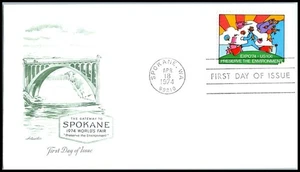 1974 World's Fair Sc 1527 FDC Artmaster Expo '74 Spokane WA environment UA - Picture 1 of 1