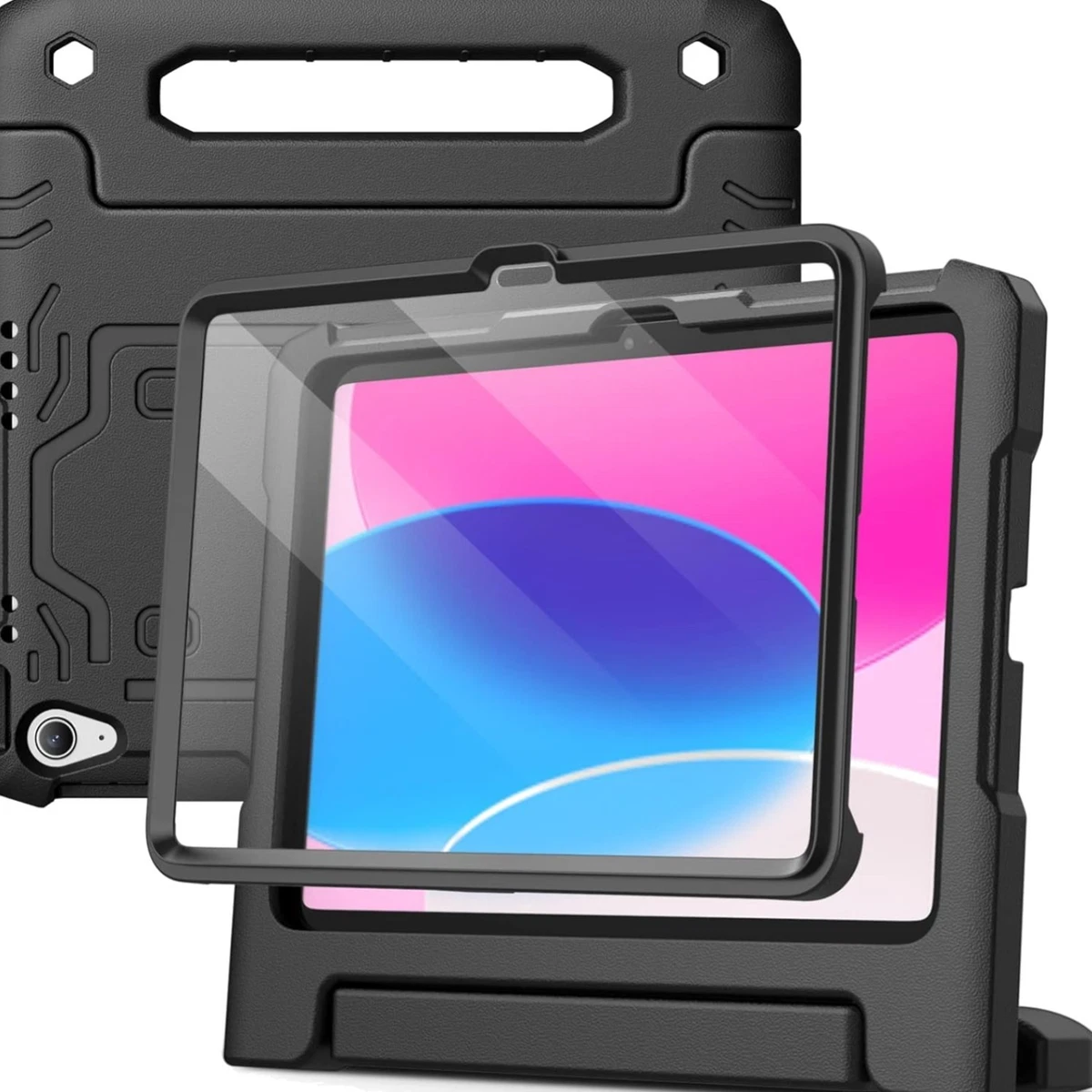 SINSO Kinder-Schutzhülle Für IPad 9,7 Zoll – Inkl. Displayschutz, Stoßfest & Mit Griff
