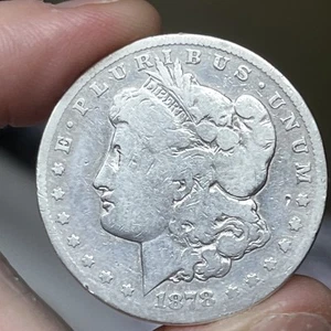 1878-CC 1 $ Morgan Silber Dollar (gereinigt) - Bild 1 von 4