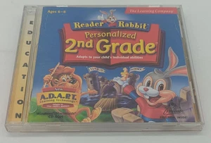 Reader Rabbit Personalized 2nd Grade CD PC Video Game 2 disc set - Picture 1 of 1