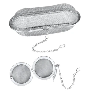 2Pcs Ultrasonic Cleaner Baskets, Fine Mesh Stainless Steel Parts Cleaning Basket - Picture 1 of 5