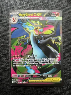 Pokémon TCG Fatale Flammen Mega-Glurak X EX 109/094 - Bild 1 von 4