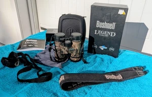 Bushnell Legend Ultra HD 8x36 Binoculars ED Prime Glass RainGuard HD Camo - Picture 1 of 16